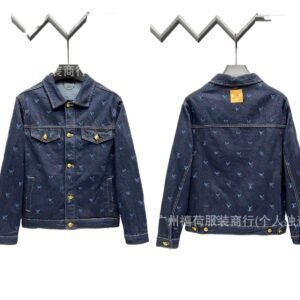 Classic denim blue jacket of LV