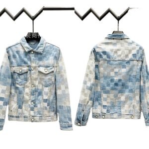 Louis Vuitton Checkered Denim Jacket