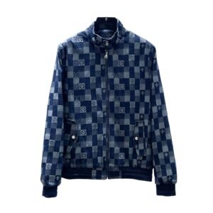 Louis Vuitton Checkered Denim Jacket