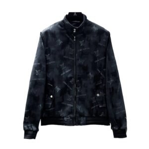 Louis Vuitton classic black printed jacket