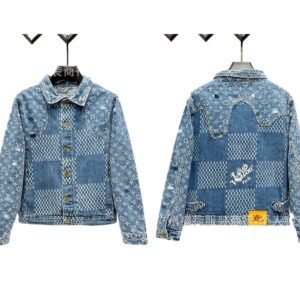 Louis Vuitton denim-style blue jacket