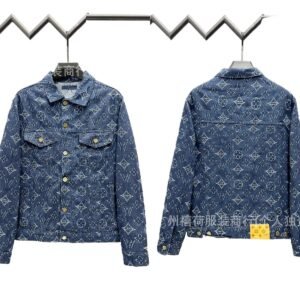 Louis Vuitton denim-style blue jacket