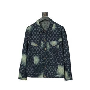 Louis Vuitton denim-style dark blue jacket