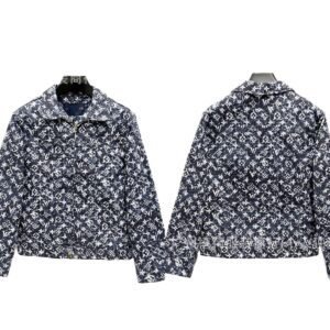 LV classic monogram denim jacket