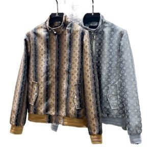 LV classic printed jacket (grey)