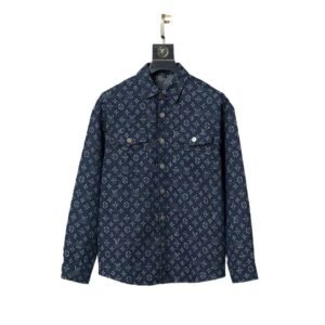LV classic retro dark blue shirt