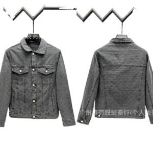LV Classic Retro Grey Denim Jacket