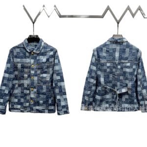 LV Color - Blocked Denim Jacket