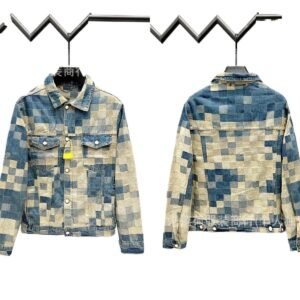 LV Damier Check Denim Jacket