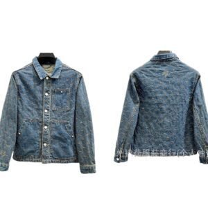 LV denim retro style jacket