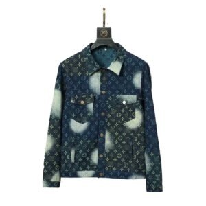 LV denim retro style jacket