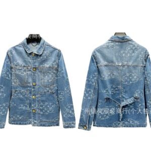 LV denim trendy style coat