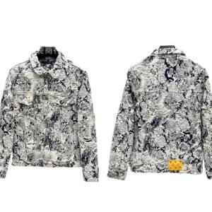 LV Print Retro Style Jacket
