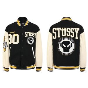 Stussy Skull Retro Style Jacket
