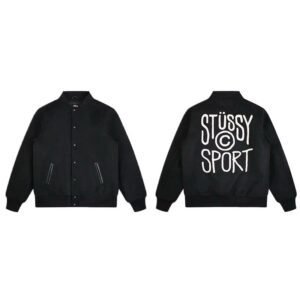 Stussy Sport series black jacket