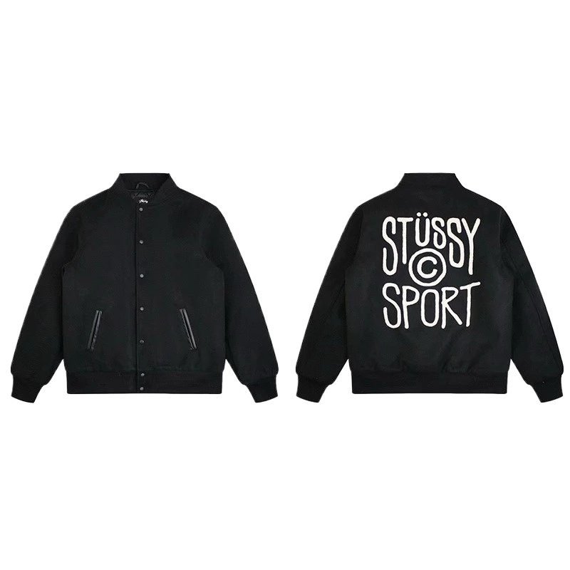Stussy Sport series black jacket