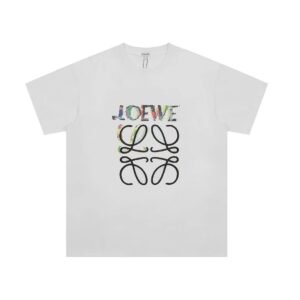 LOEWE Printed Trendy Brand Style T-shirt