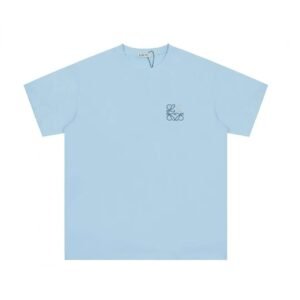 LOEWE minimalist light blue T-shirt