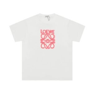 LOEWE basic pink T-shirt