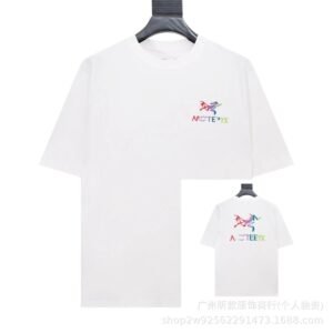 Arc'teryx Colorful Simple White T-shirt