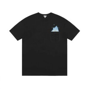 LOEWE Fun Cartoon Black T-shirt