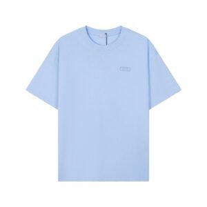 Dior minimalist light blue T-shirt