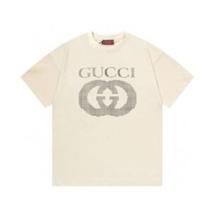 Gucci letter pattern minimalist style T-shirt