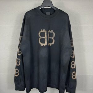 Balenciaga BB Print Style Sweatshirt