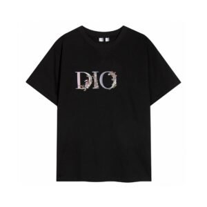 Dior Floral Black T-shirt