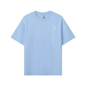 Dior minimalist light blue T-shirt