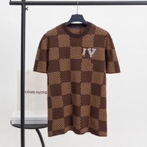 Louis Vuitton Checkered Short-sleeve Shirt