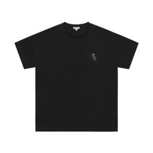 LOEWE cartoon simple style black T-shirt