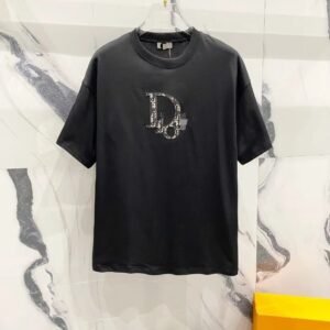Dior trendy black T-shirt