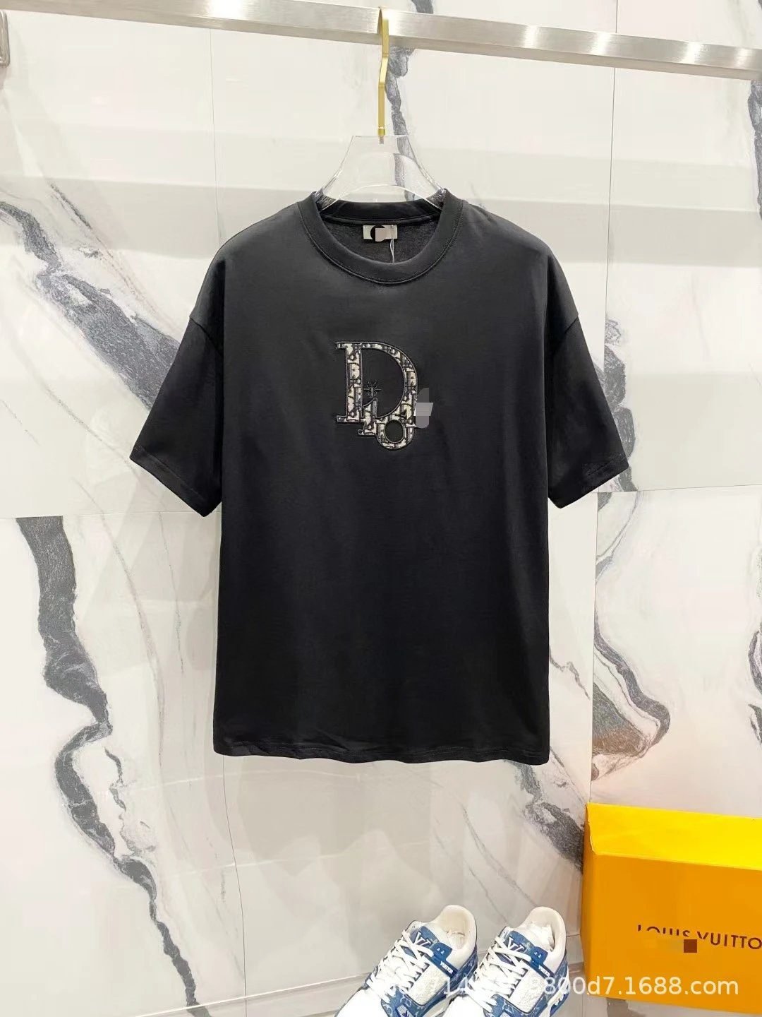 Dior trendy black T-shirt