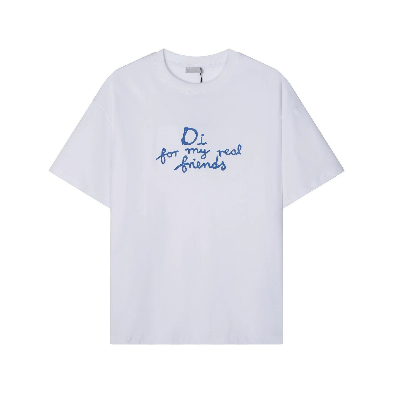 Dior alphabet - printed white T - shirt