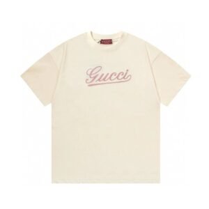 Gucci minimalist style beige T-shirt