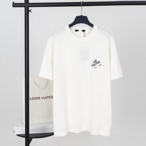 Louis Vuitton simple style white T-shirt
