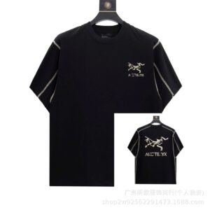 Arc'teryx minimalist style black T-shirt