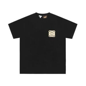 LOEWE black minimalist style T-shirt