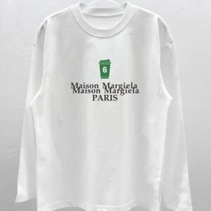 Maison Margiela simple white sweatshirt