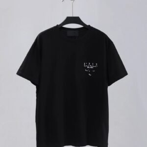 Prada minimalist style black T-shirt