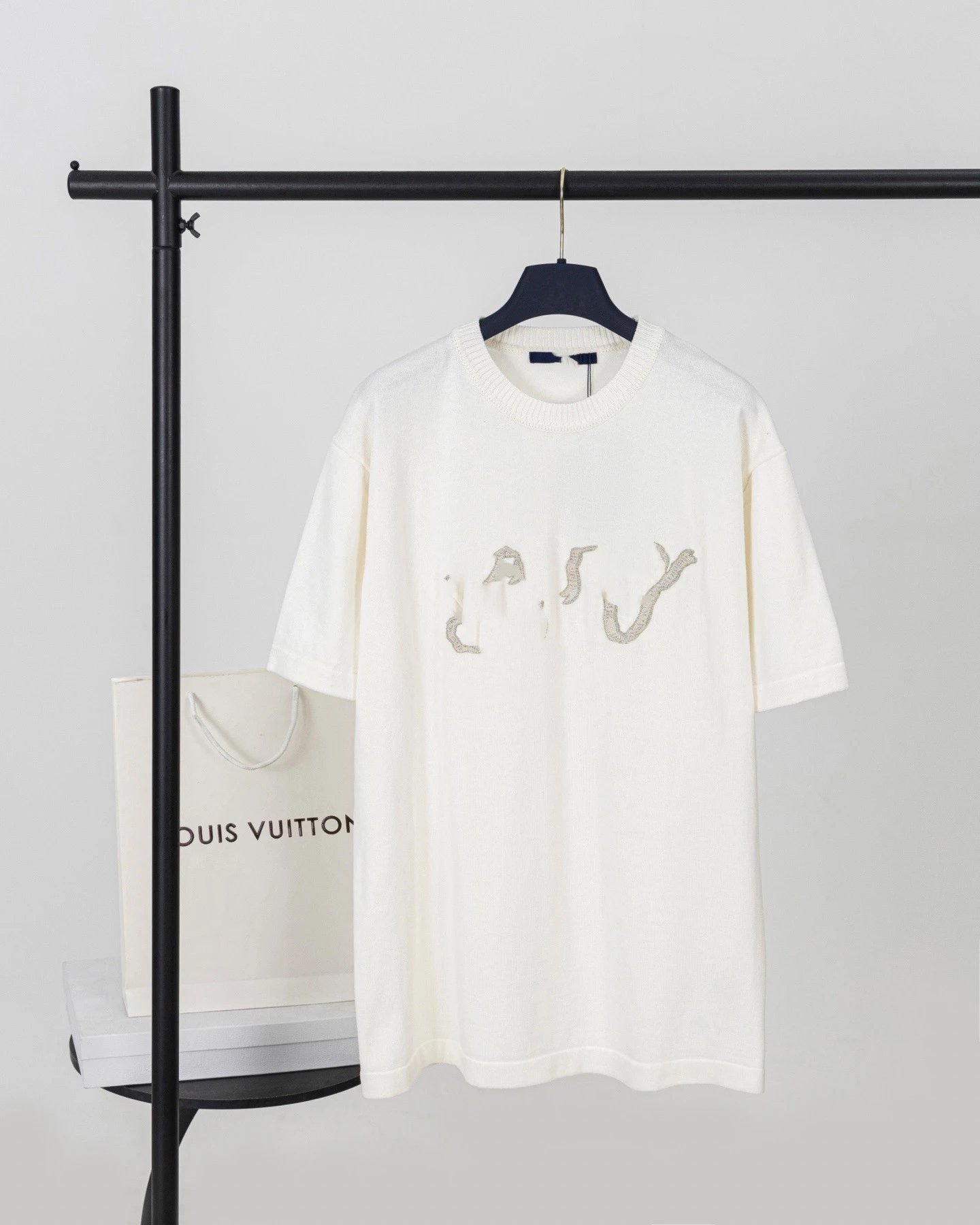 Louis Vuitton trendy white T-shirt