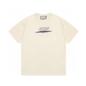 Gucci minimalist style off-white T-shirt