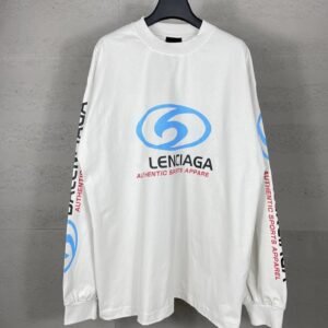 Balenciaga sporty white T-shirt