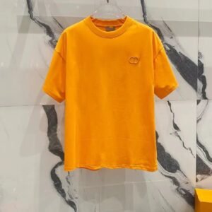 Dior trendy brand style orange T-shirt