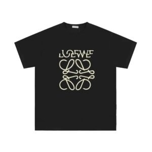 LOEWE Classic Style Black T-shirt