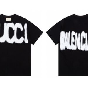 GUCCI Graffiti Style Black T-shirt