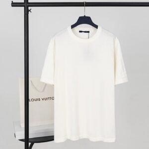 Louis Vuitton minimalist style white T-shirt