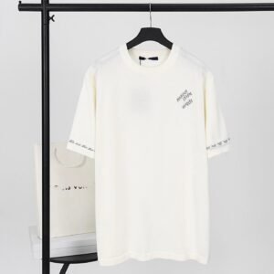 LV Classic Simple Style White T-shirt