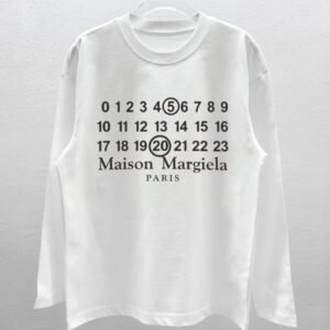 Maison Margiela Digital Minimalist White T-shirt